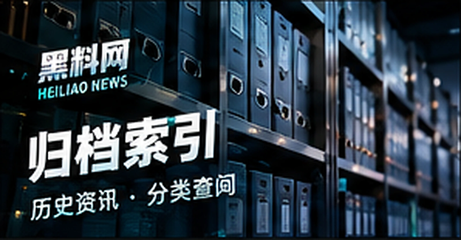 归档索引栏目概念视觉,概念配图