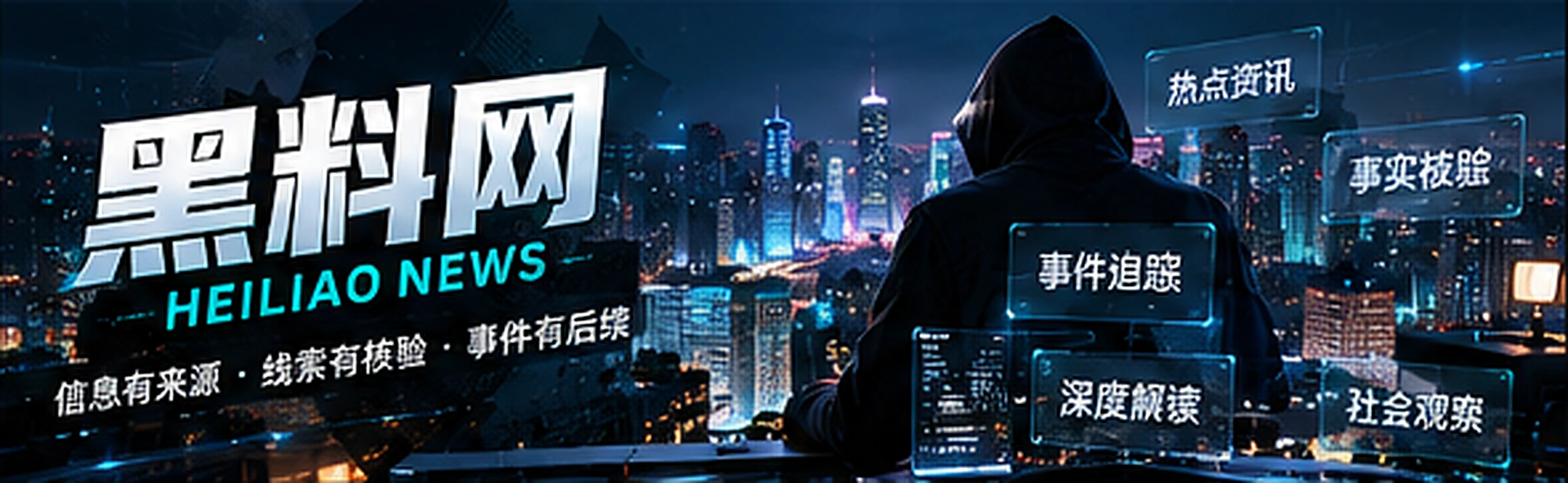 现代资讯编辑与信息流品牌主视觉,概念配图